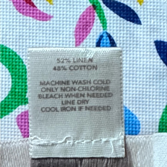 Ann Taylor Loft Linen Cotton slip dress pink ruffle spaghetti strap size 10 pink - Picture 14 of 16